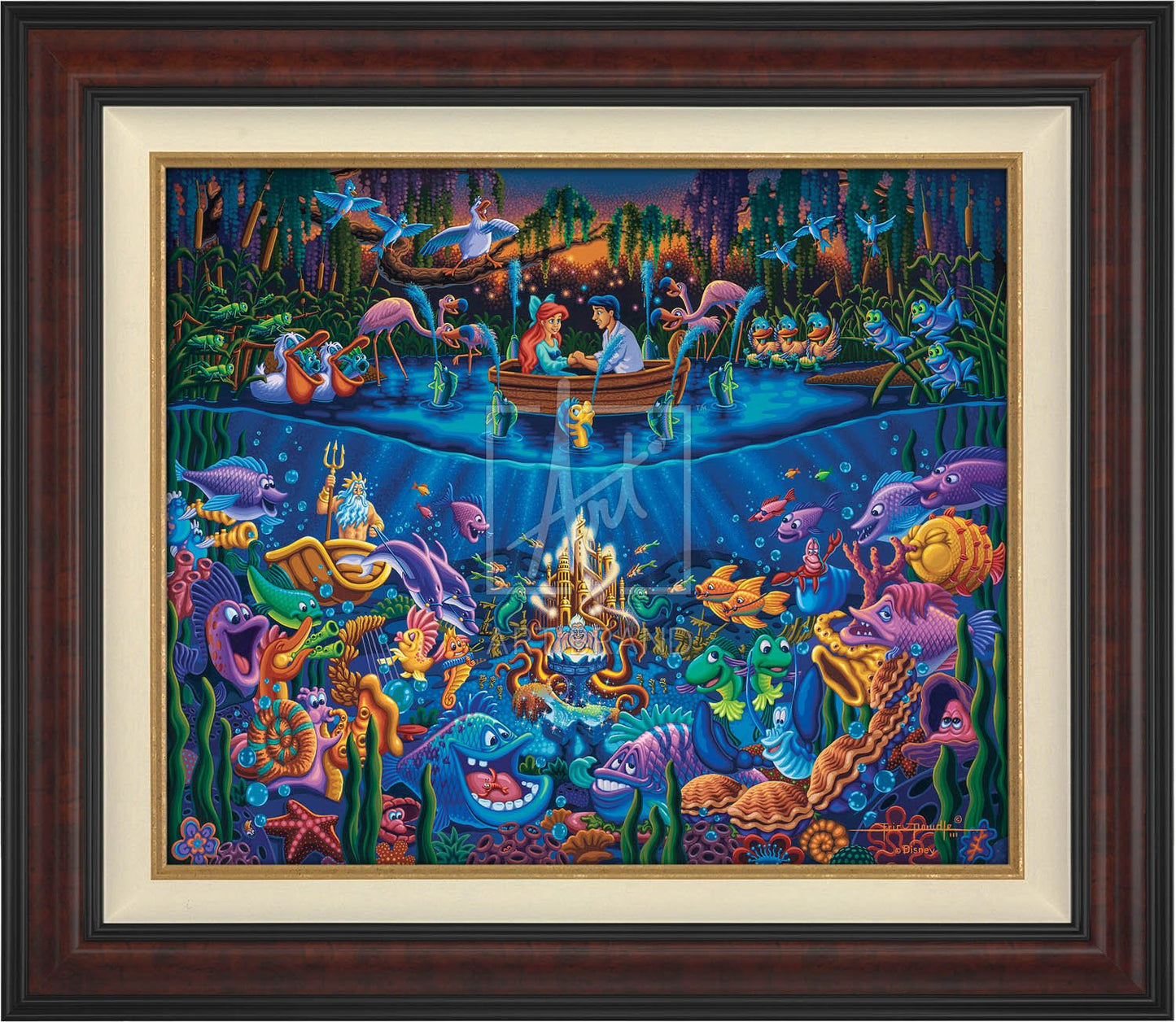 Little Mermaid - Part of Your World - Limited Edition Canvas (SN - Standard Numbered)