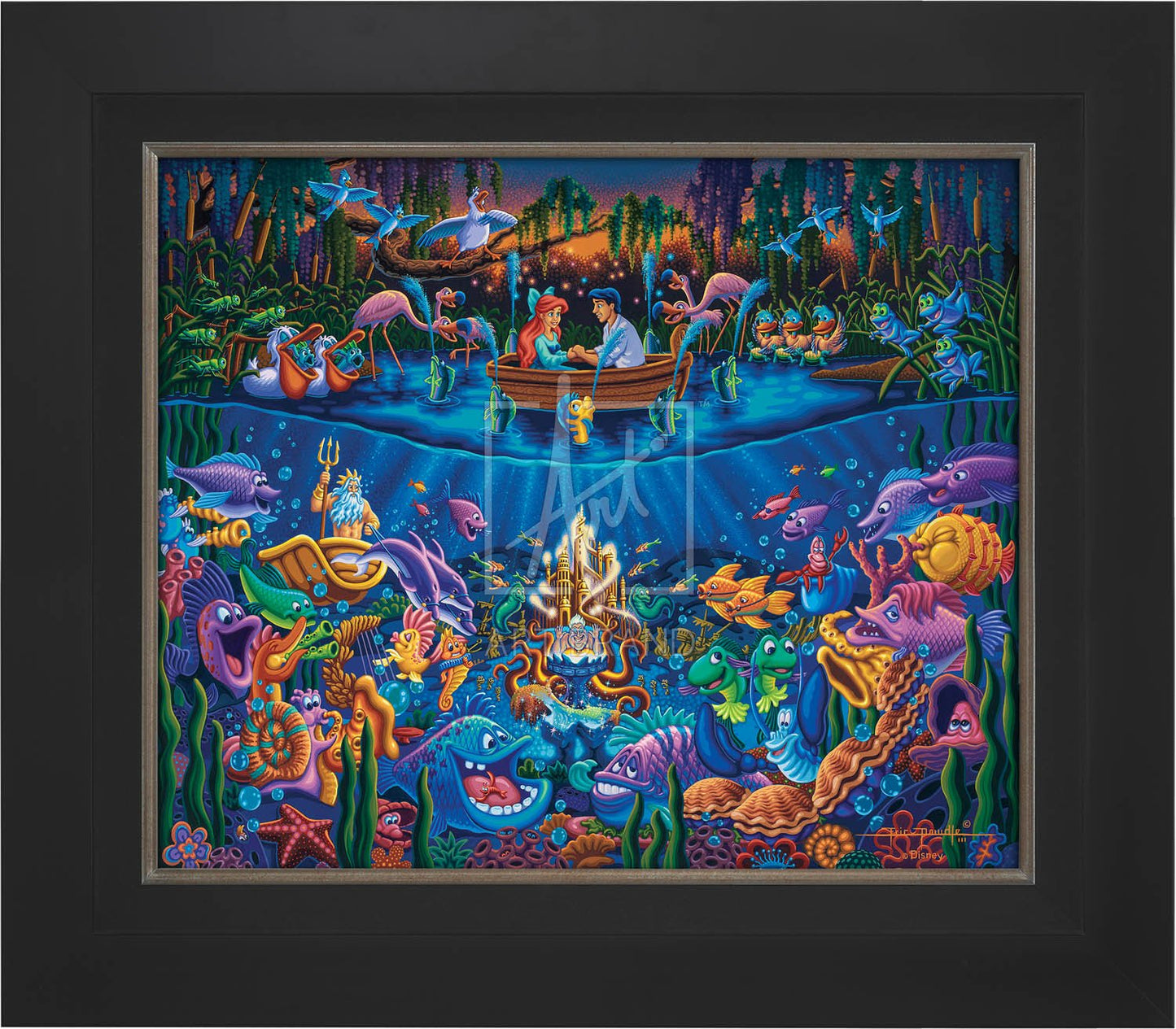 Little Mermaid - Part of Your World - Limited Edition Canvas (AP - Artist Proof)