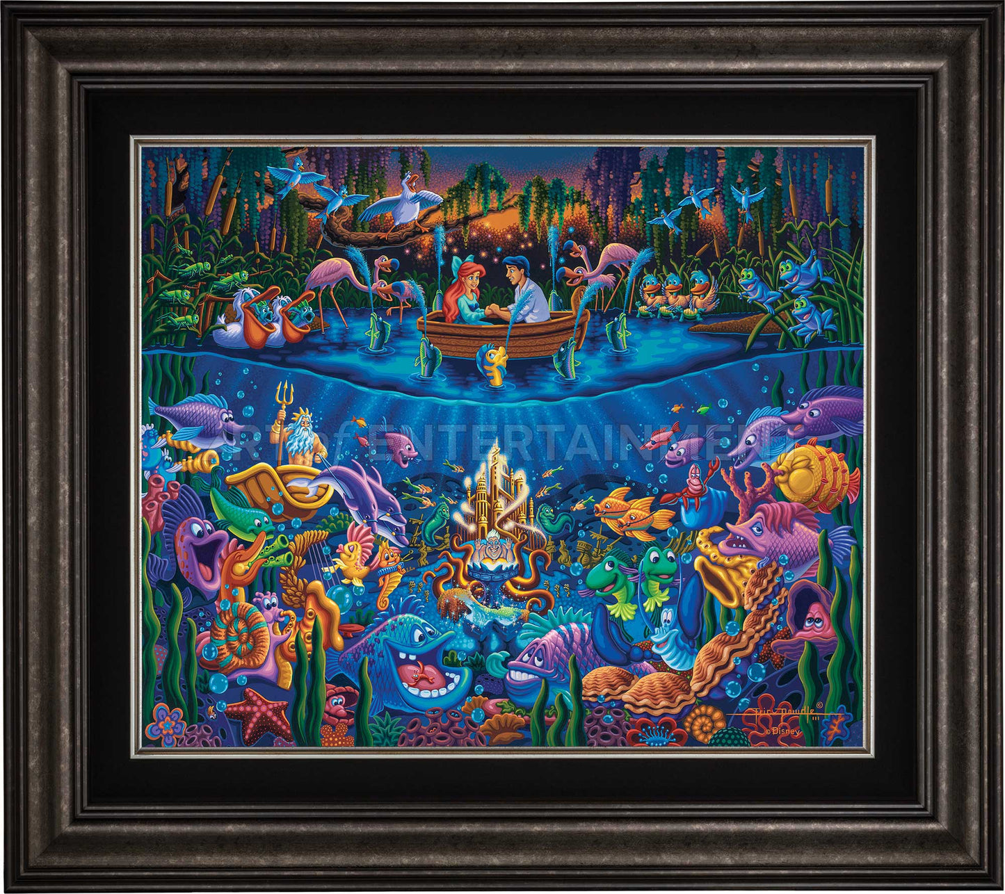 Little Mermaid - Part of Your World - Limited Edition Canvas (AP - Artist Proof)