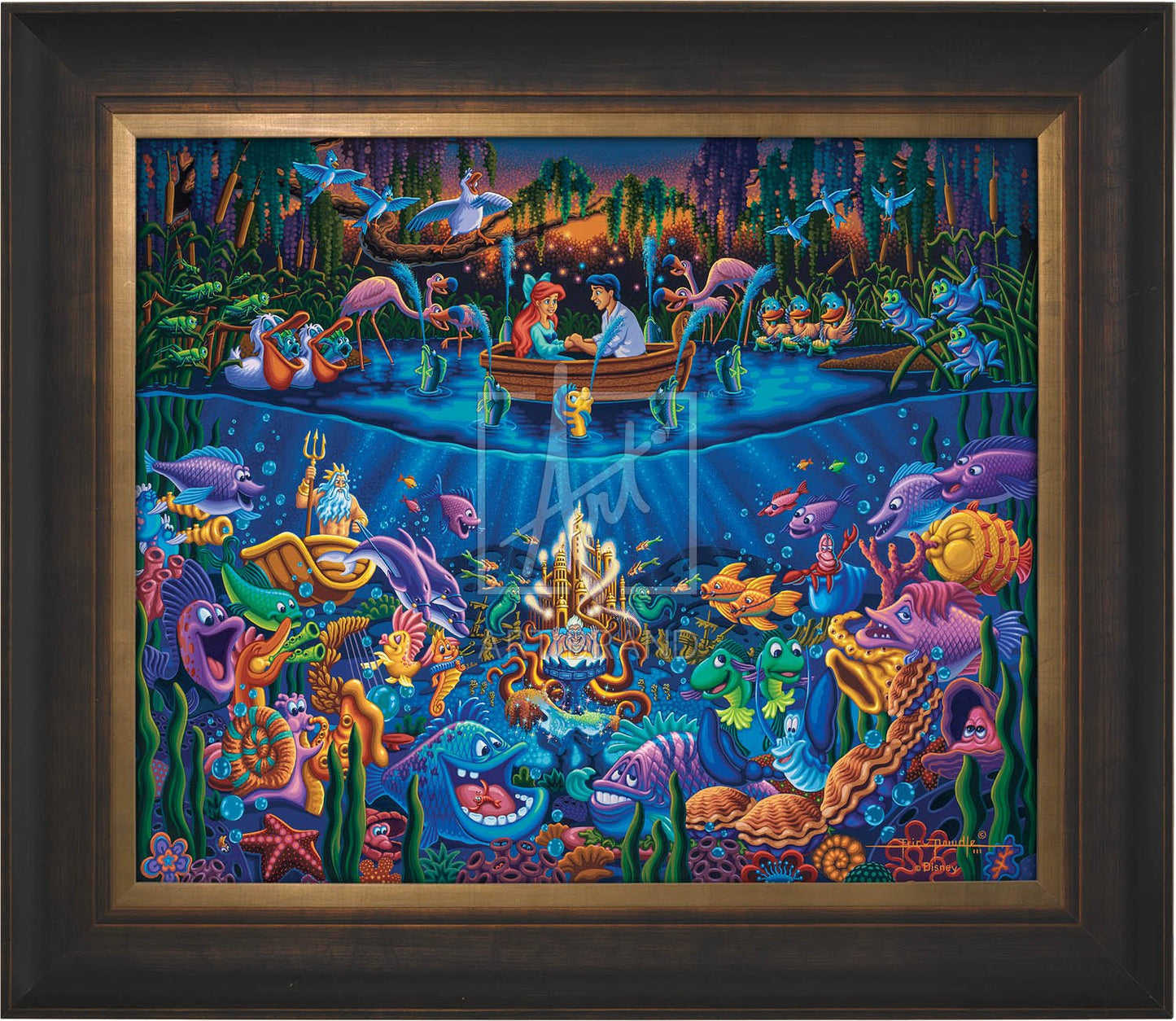 Little Mermaid - Part of Your World - Limited Edition Canvas (AP - Artist Proof)