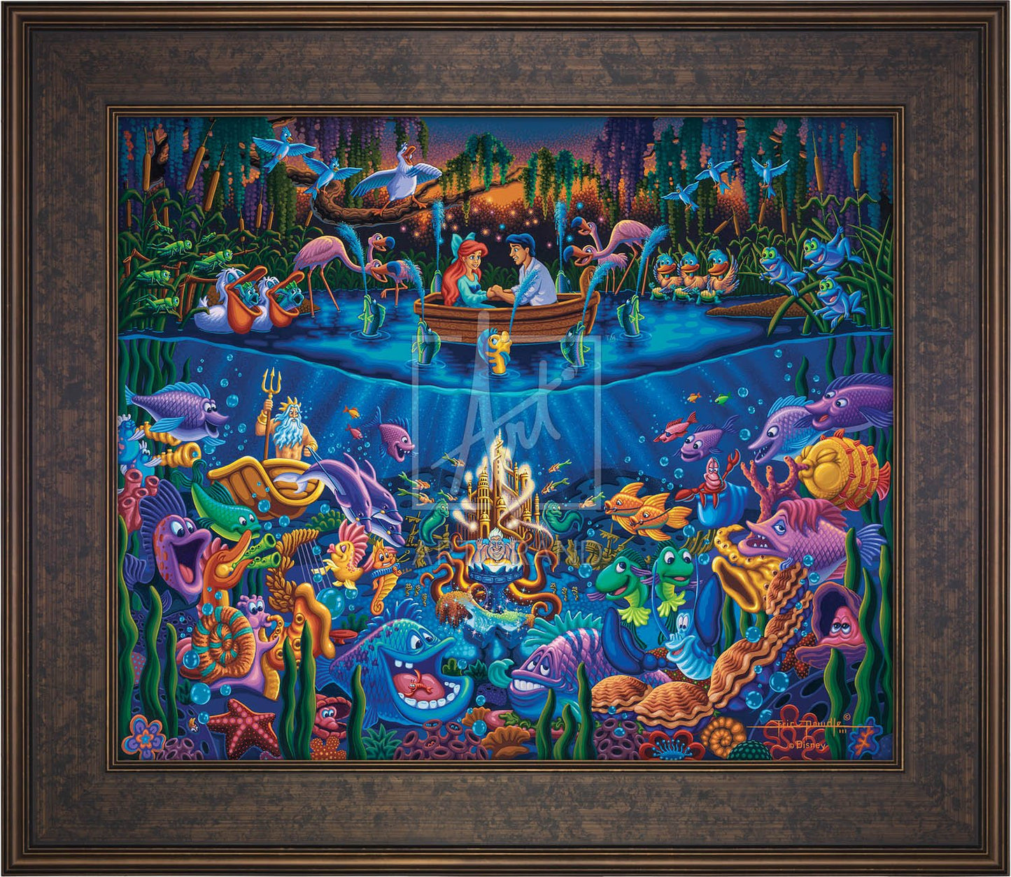 Little Mermaid - Part of Your World - Limited Edition Canvas (AP - Artist Proof)