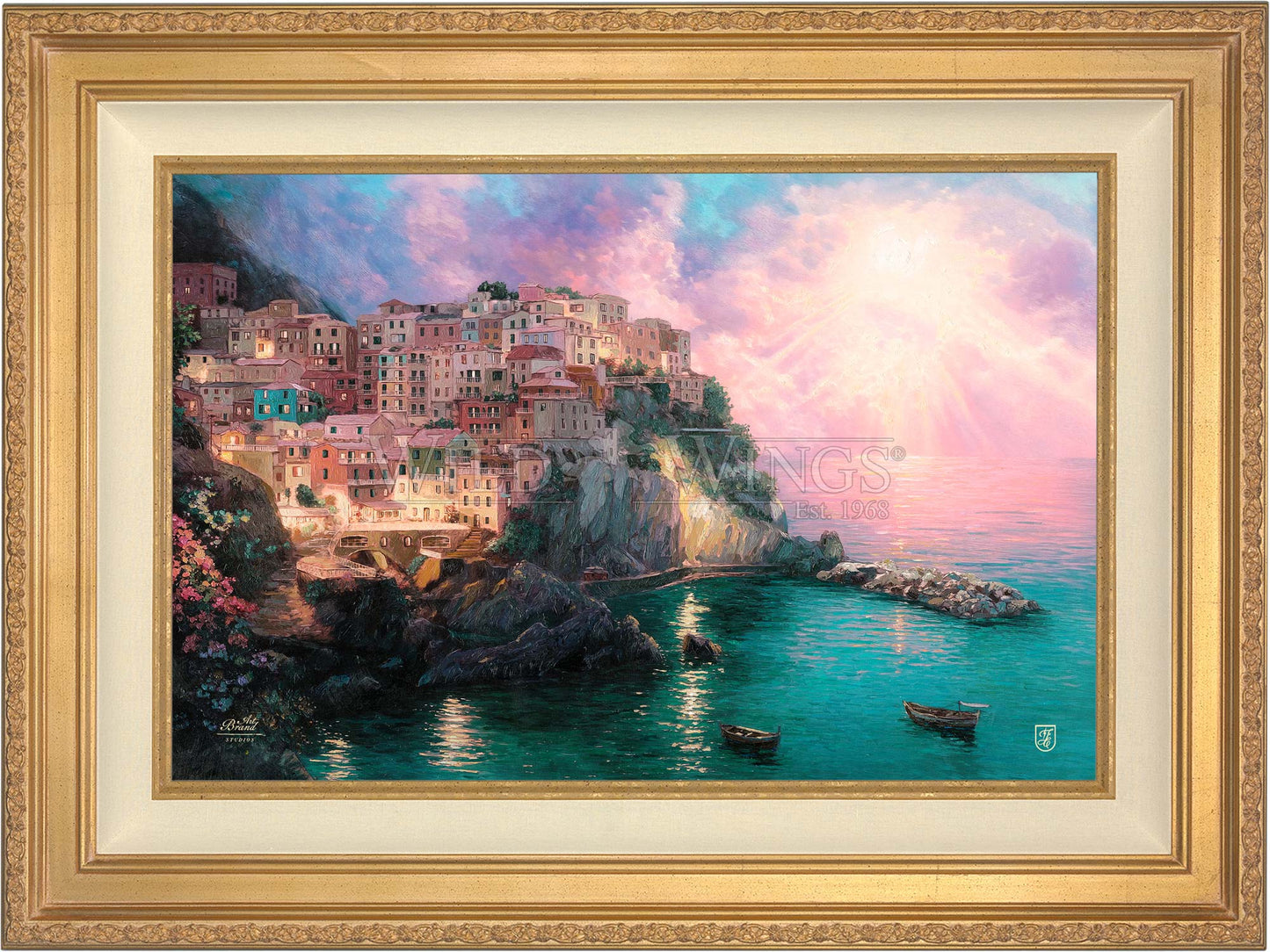 Manarola at Twilight - Limited Edition Canvas
