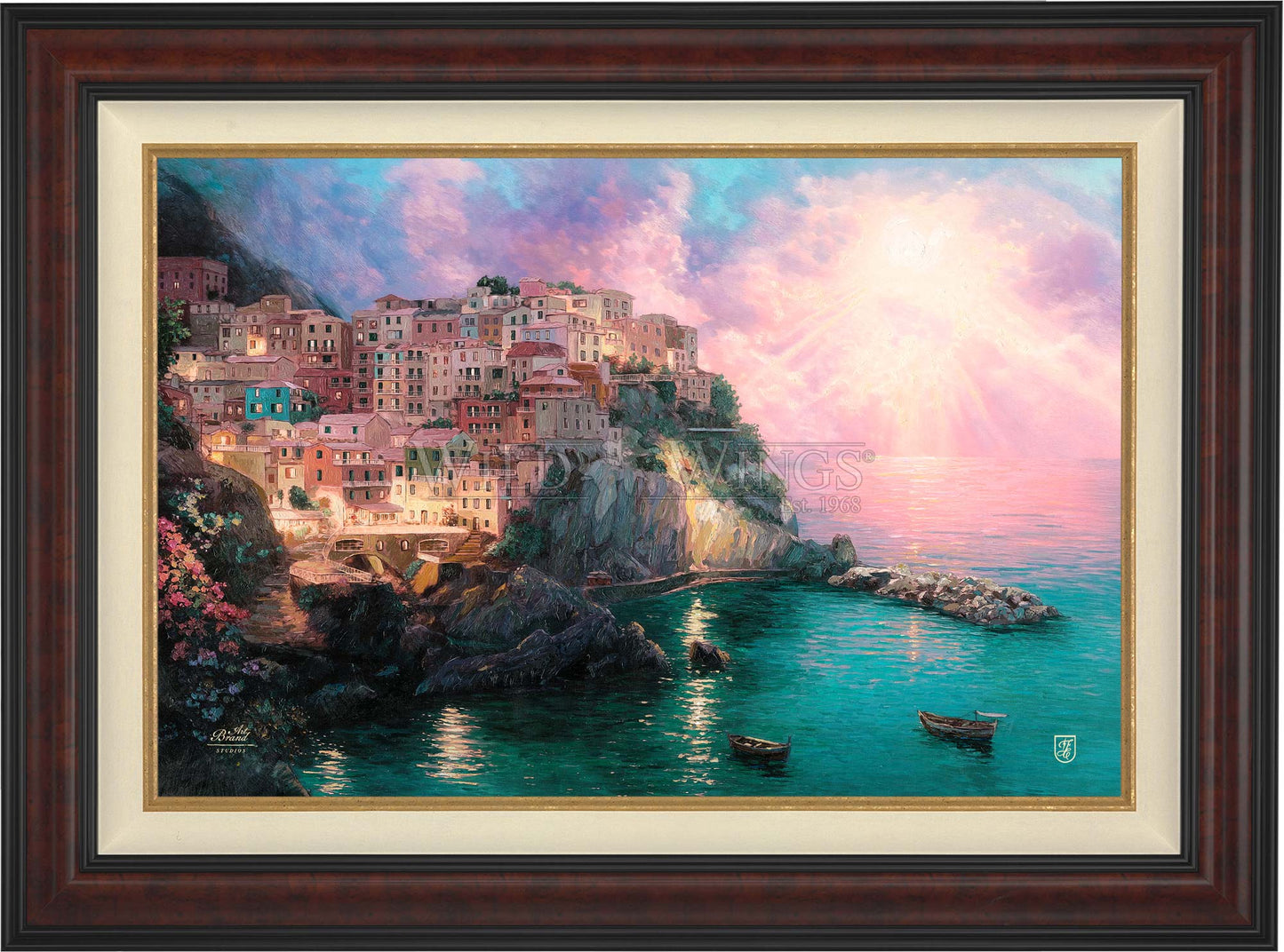 Manarola at Twilight - Limited Edition Canvas