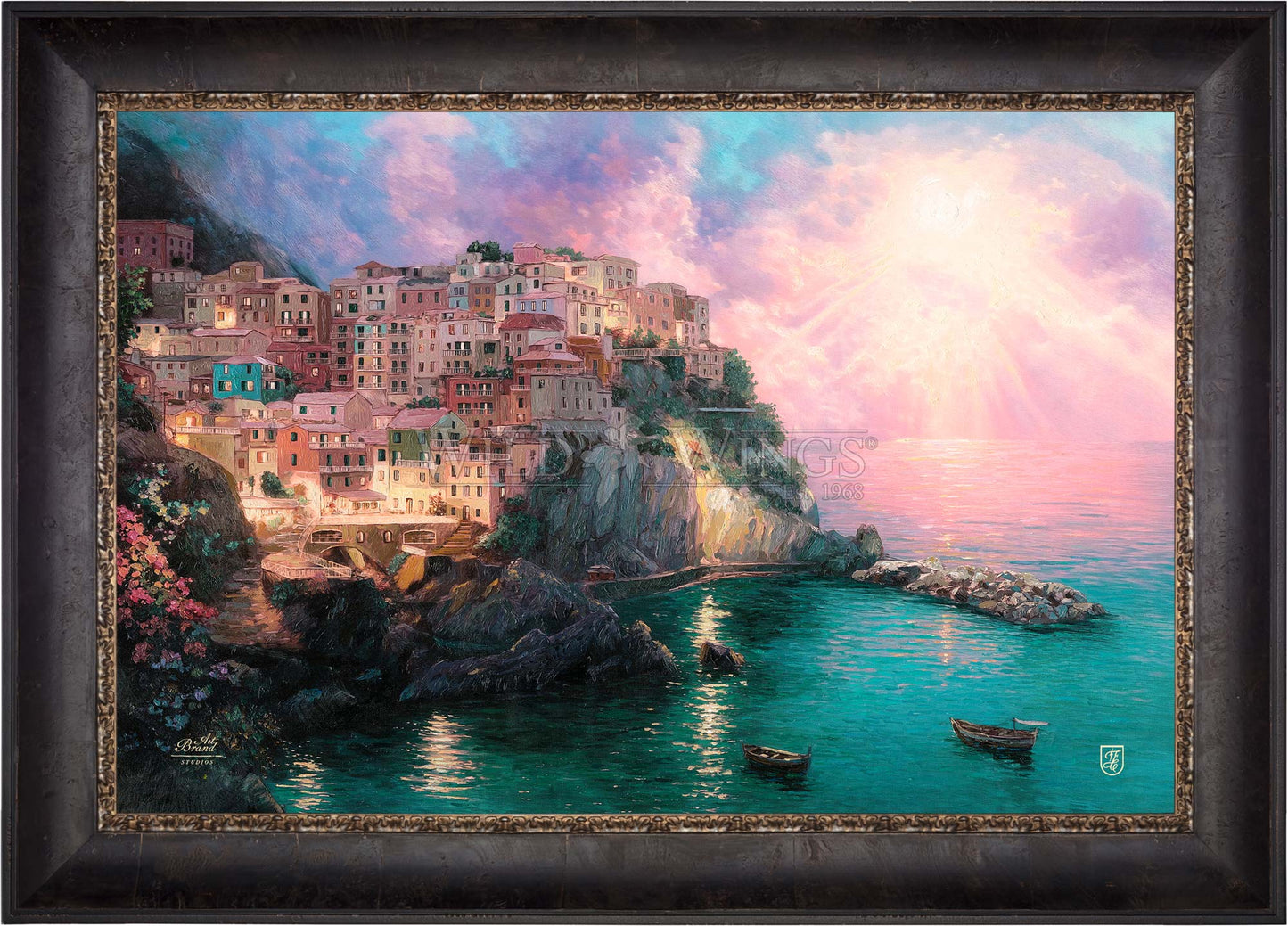 Manarola at Twilight - Limited Edition Canvas