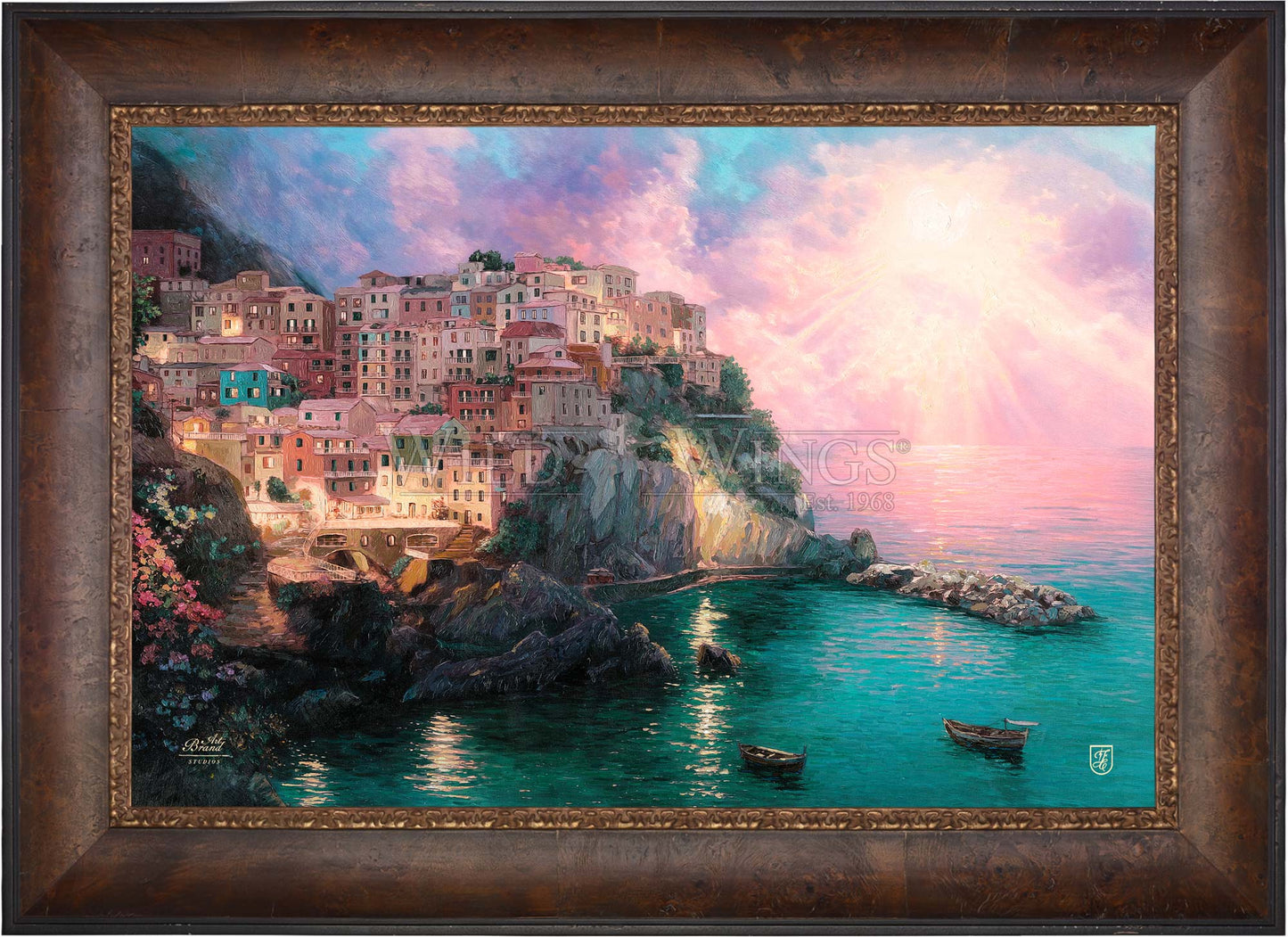 Manarola at Twilight - Limited Edition Canvas