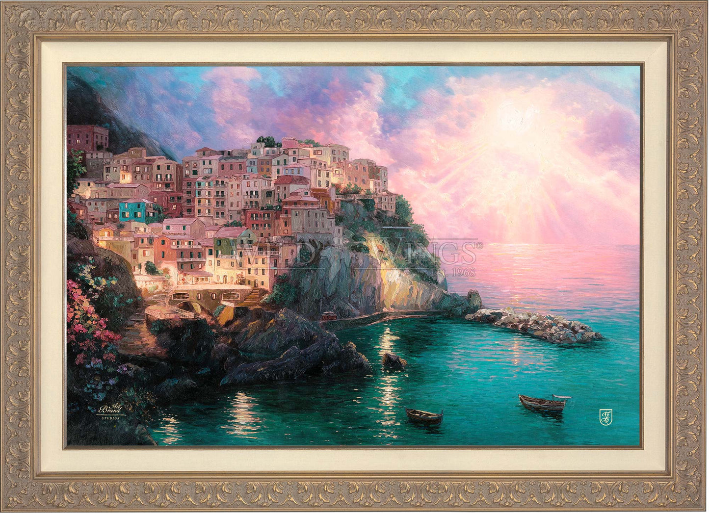 Manarola at Twilight - Limited Edition Canvas