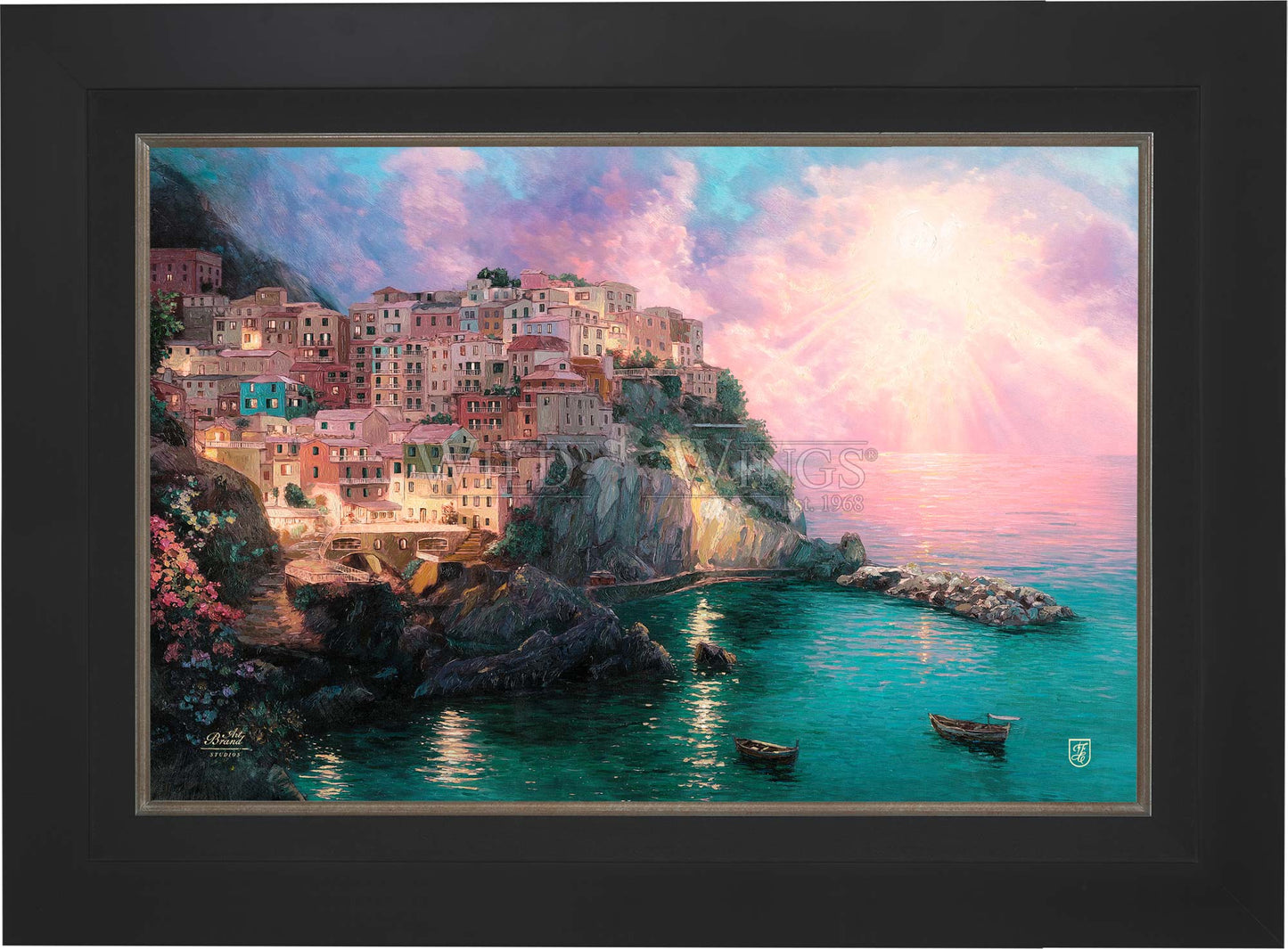 Manarola at Twilight - Limited Edition Canvas