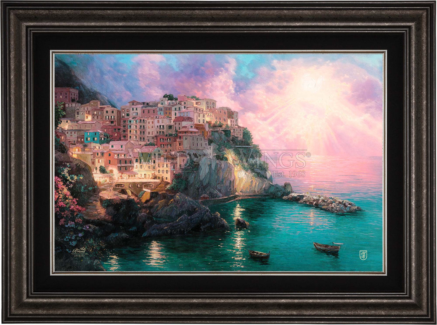 Manarola at Twilight - Limited Edition Canvas