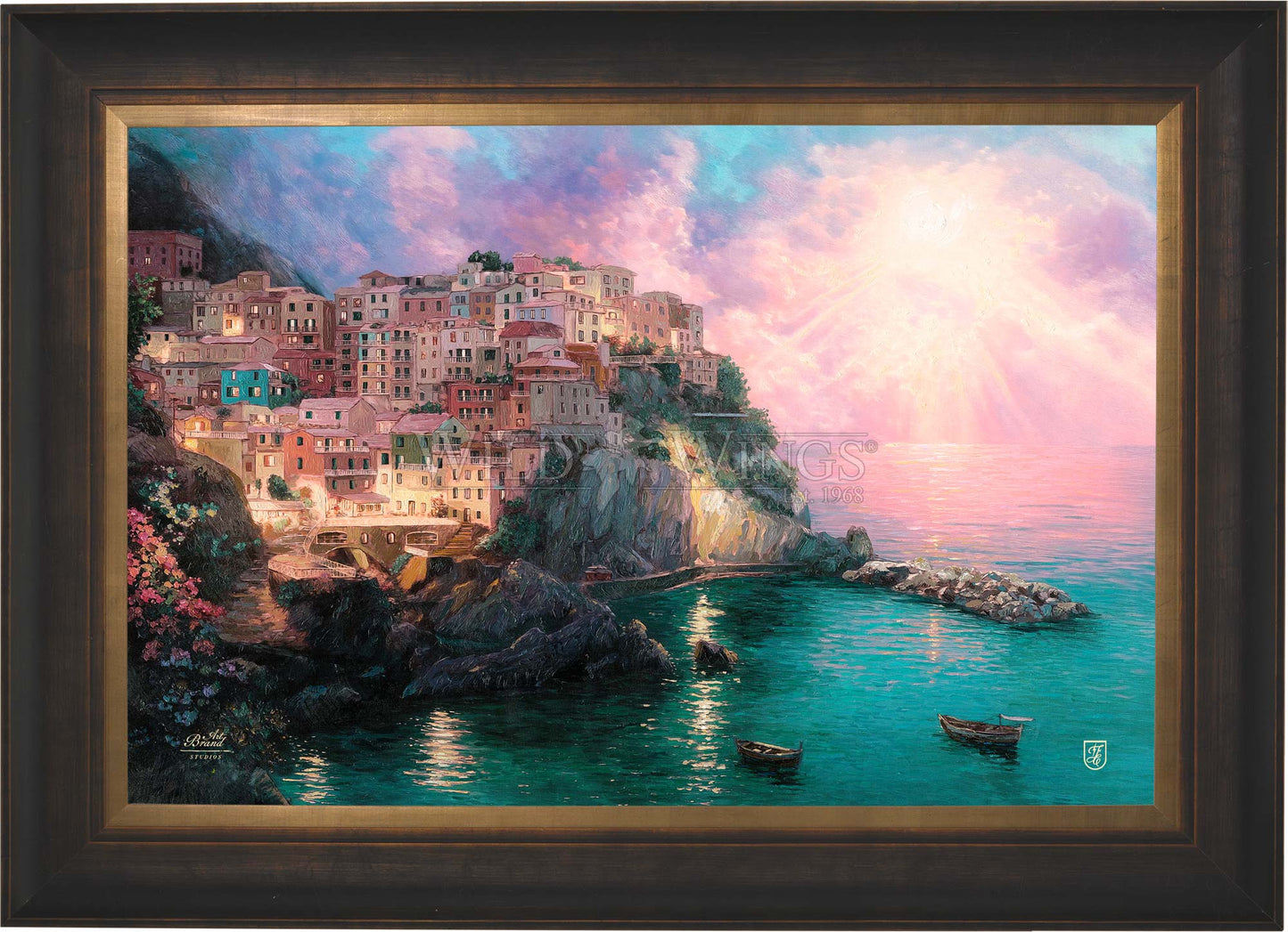 Manarola at Twilight - Limited Edition Canvas