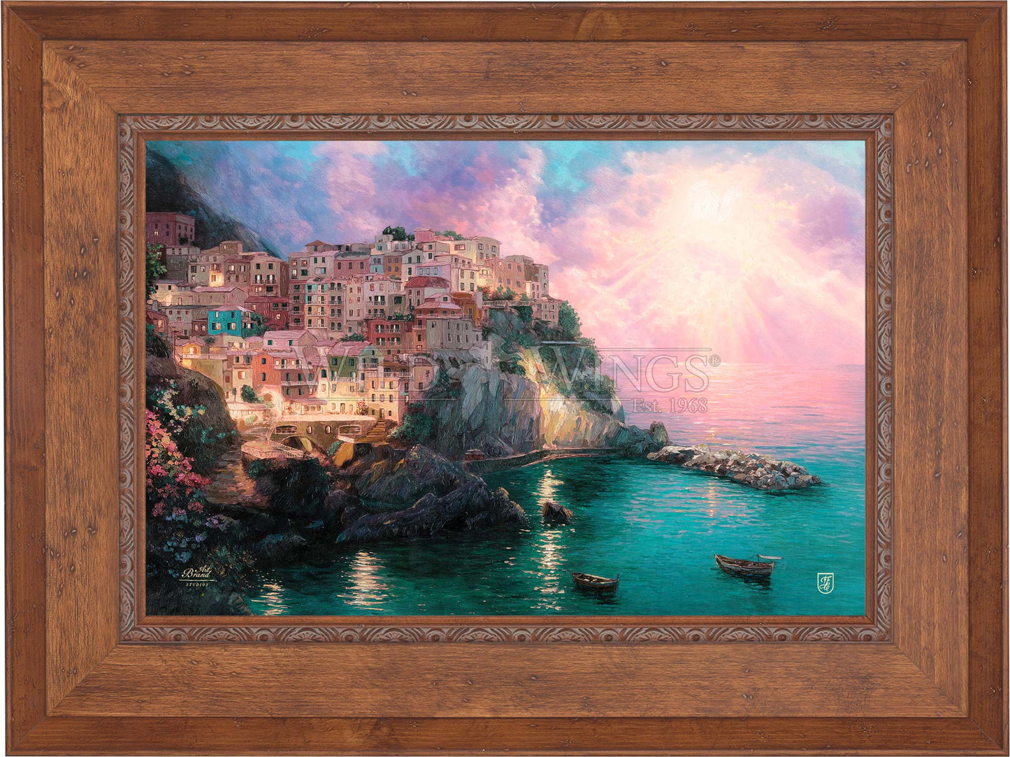 Manarola at Twilight - Limited Edition Canvas