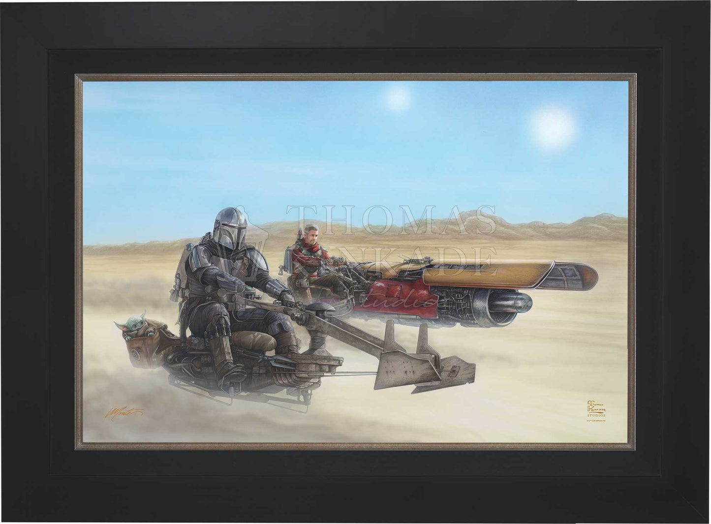 The Mandalorian™ - The Marshal - Limited Edition Canvas