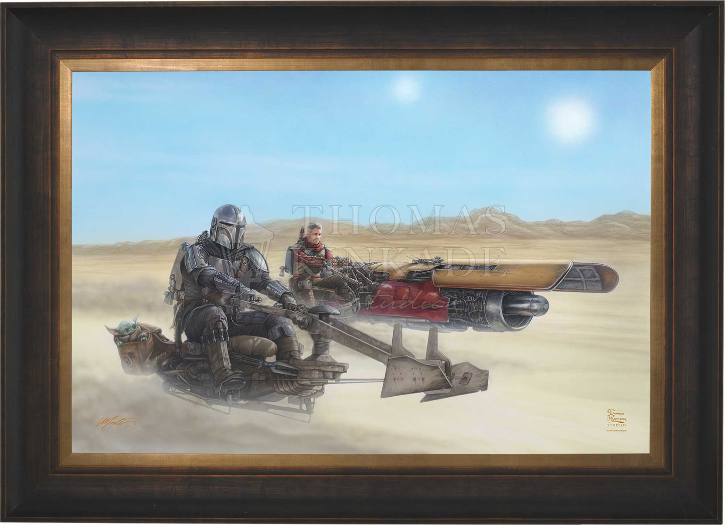 The Mandalorian™ - The Marshal - Limited Edition Canvas