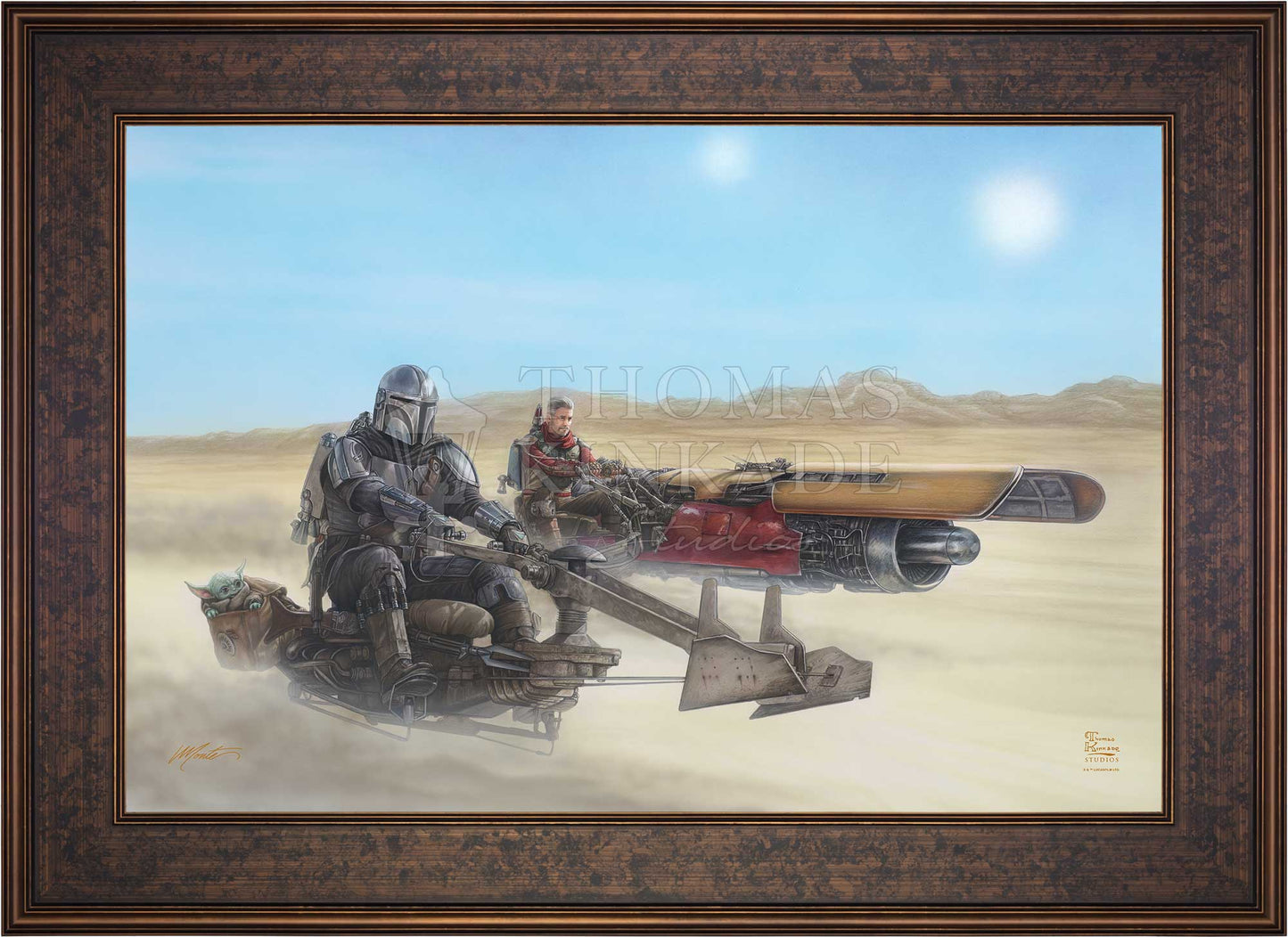 The Mandalorian™ - The Marshal - Limited Edition Canvas
