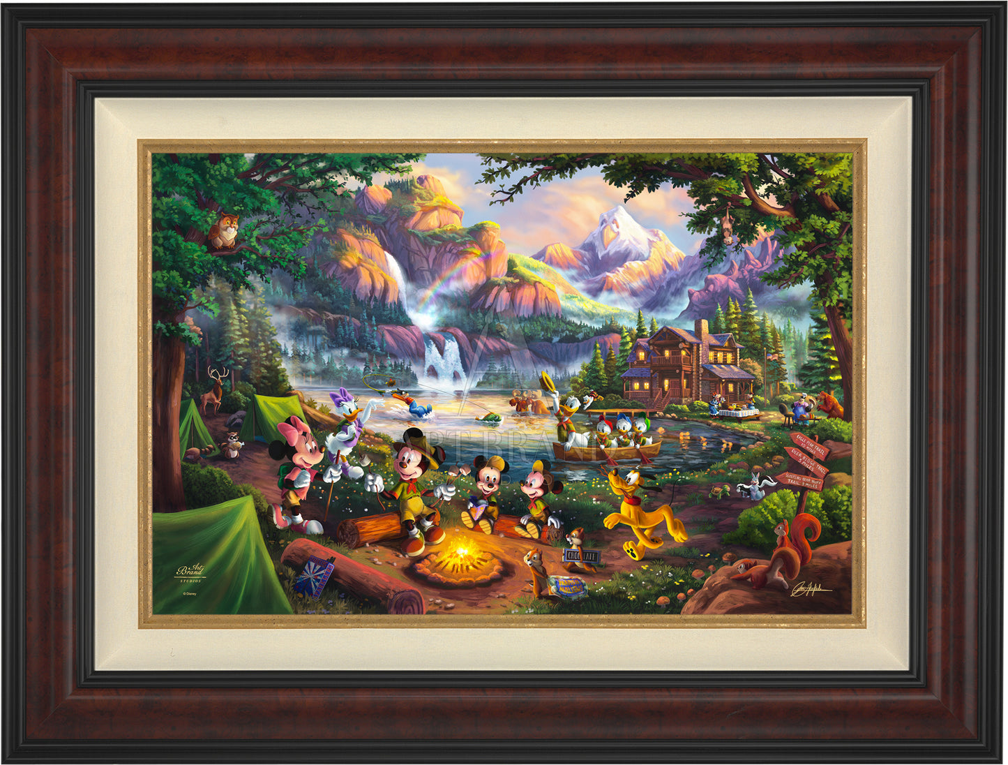 Disney's Mickey and Minnie Campsite Tales - Limited Edition Canvas