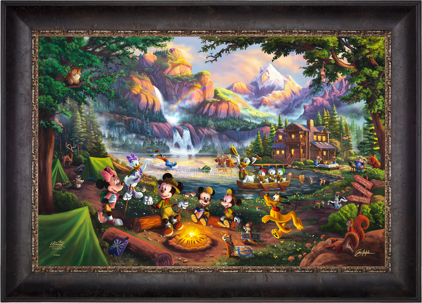 Disney's Mickey and Minnie Campsite Tales - Limited Edition Canvas