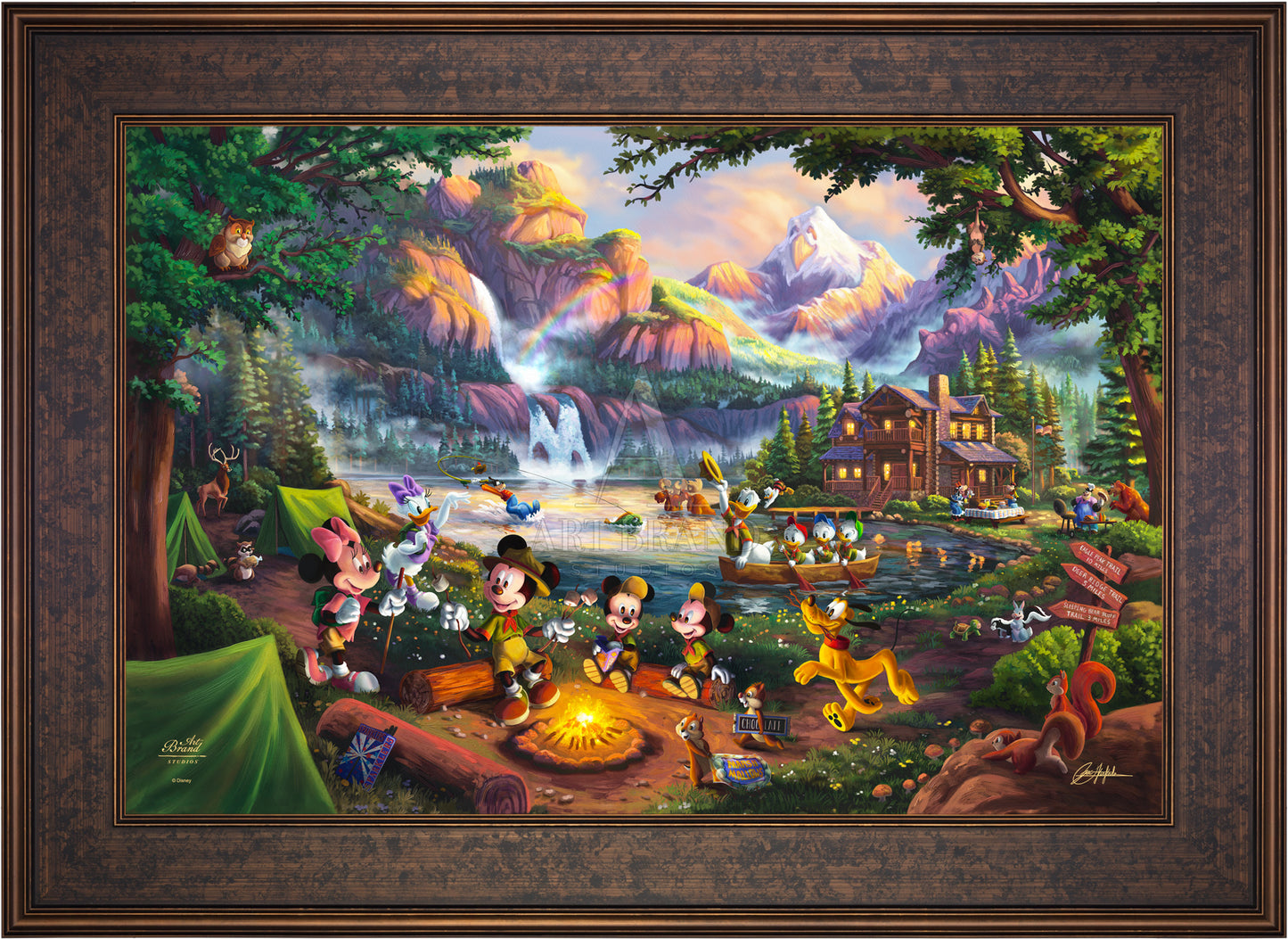 Disney's Mickey and Minnie Campsite Tales - Limited Edition Canvas