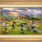 Disney's Mickey and Minnie Scottish Golf Outing - Jewel Edition Art