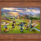 Disney's Mickey and Minnie Scottish Golf Outing - Limited Edition Canvas