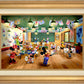 Disney Mickey and Minnie Schoolhouse - Limited Edition Canvas