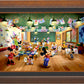 Disney Mickey and Minnie Schoolhouse - Limited Edition Canvas