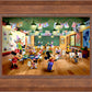 Disney Mickey and Minnie Schoolhouse - Limited Edition Canvas