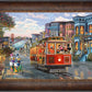 Disney Mickey and Minnie in San Francisco - Limited Edition Canvas