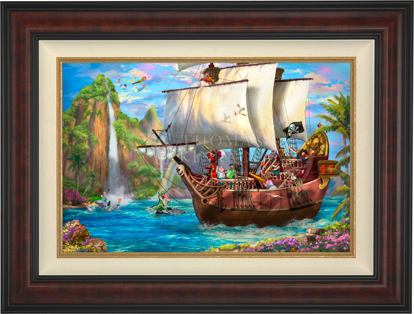 Disney Captain Hook's Never Land Voyage - Jewel Edition Art