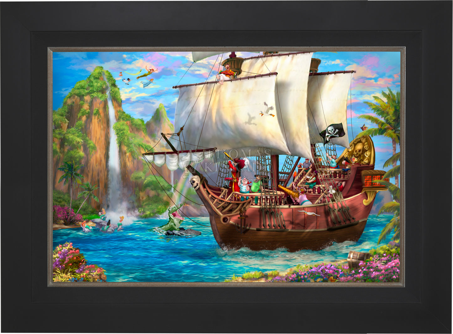 Disney Captain Hook's Never Land Voyage - Jewel Edition Art