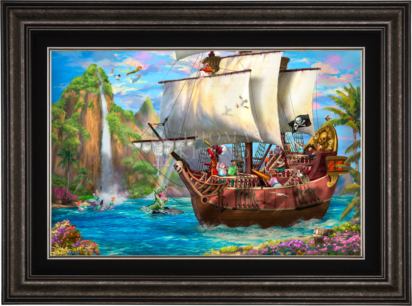 Disney Captain Hook's Never Land Voyage - Jewel Edition Art