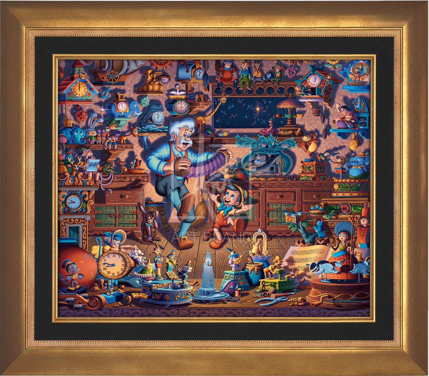 Pinocchio - Limited Edition Canvas (SN - Standard Numbered)