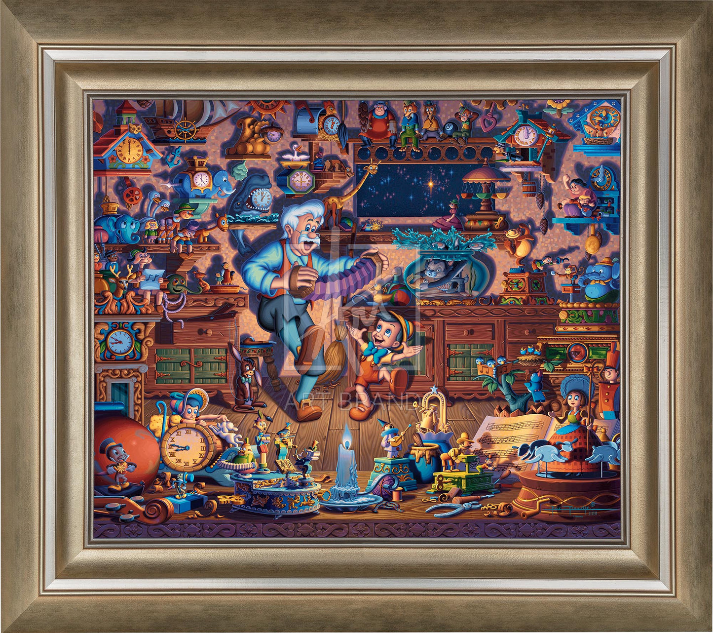 Pinocchio - Limited Edition Canvas (SN - Standard Numbered)