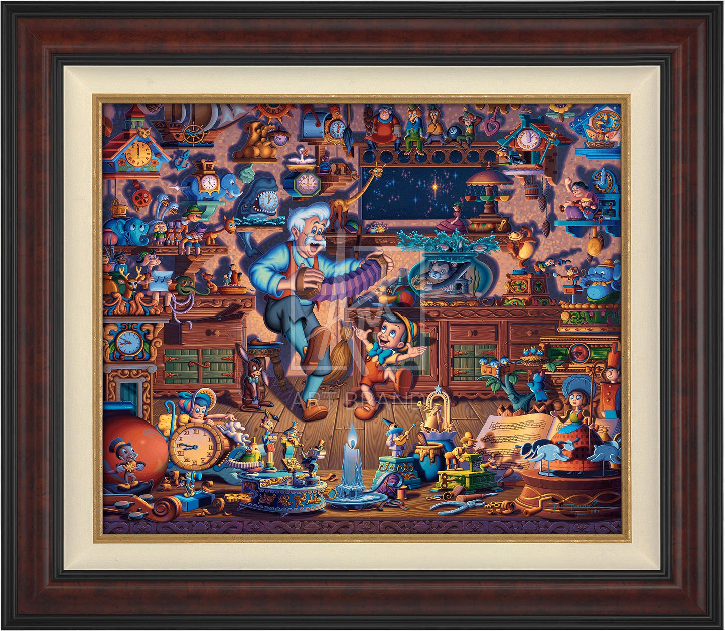 Pinocchio - Limited Edition Canvas (SN - Standard Numbered)