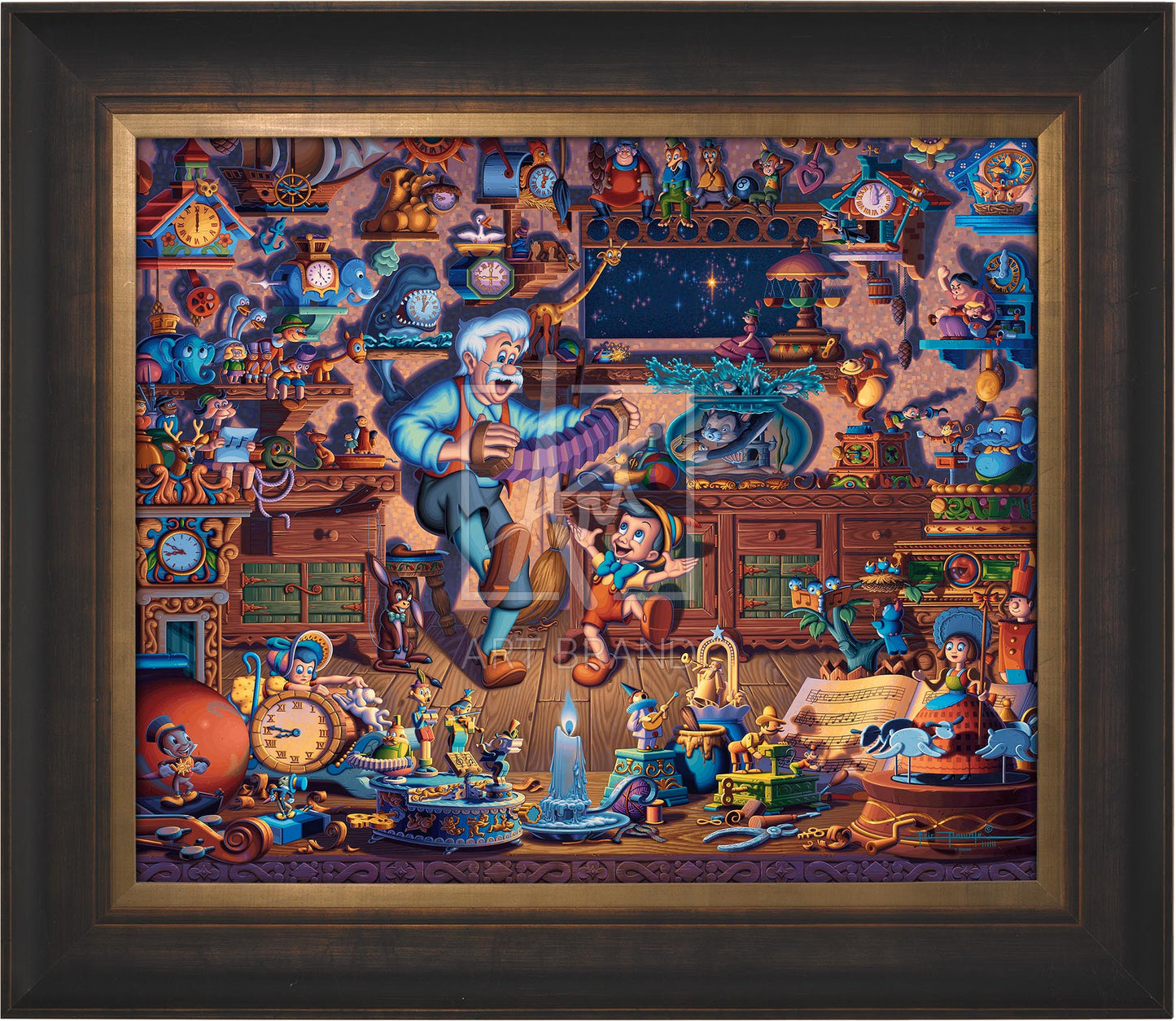 Pinocchio - Limited Edition Canvas (SN - Standard Numbered)