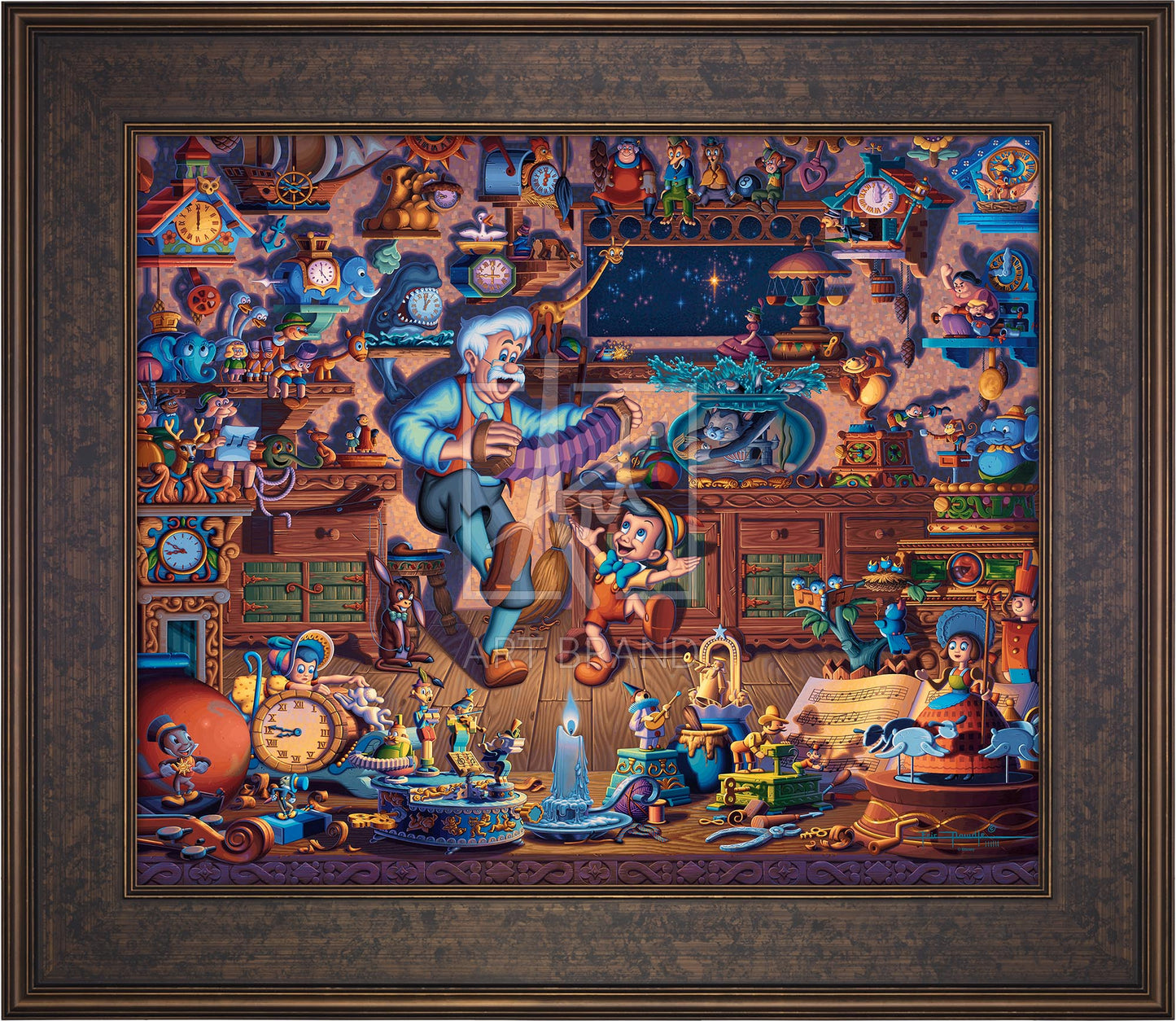 Pinocchio - Limited Edition Canvas (SN - Standard Numbered)