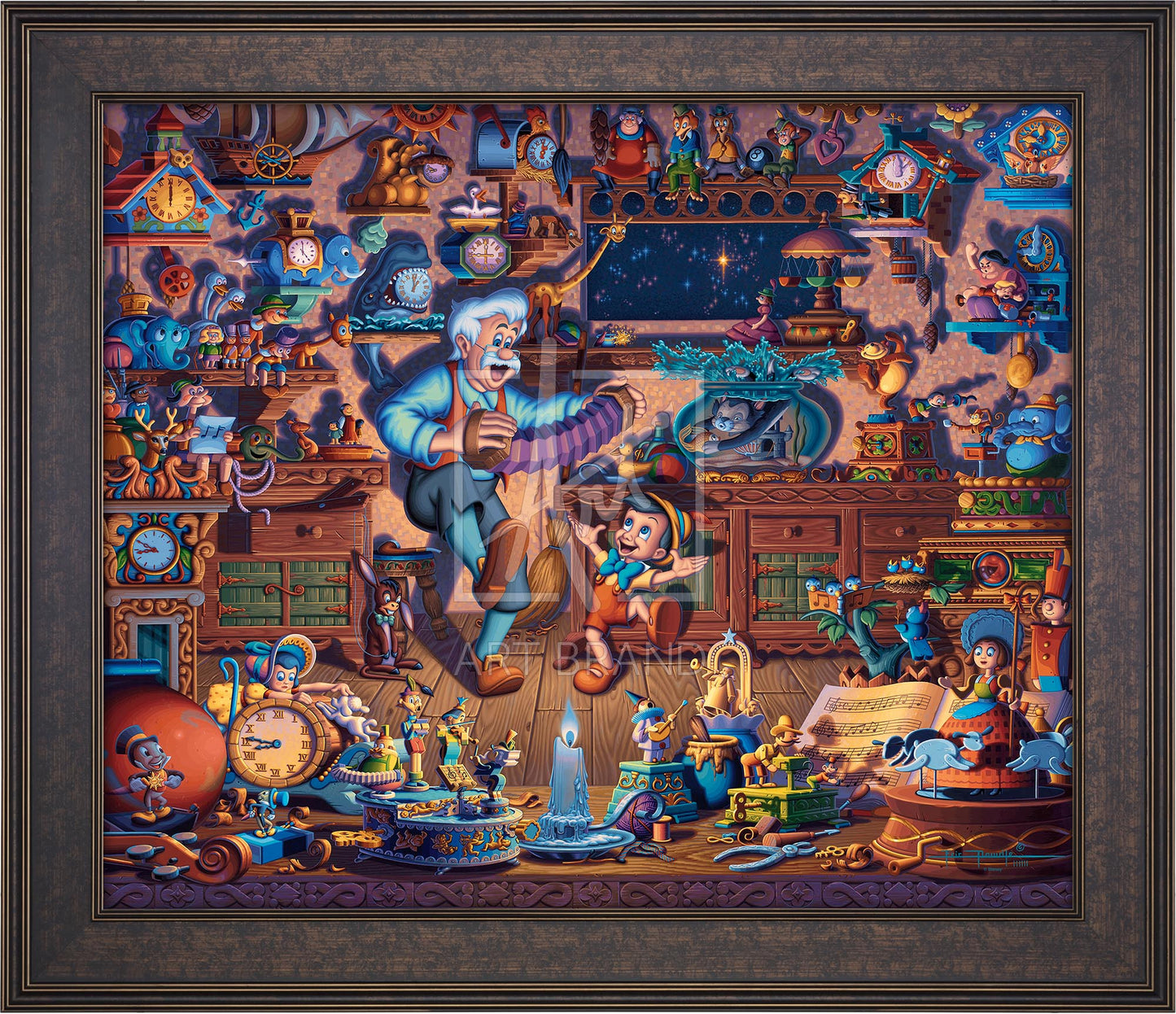 Pinocchio - Limited Edition Canvas (SN - Standard Numbered)