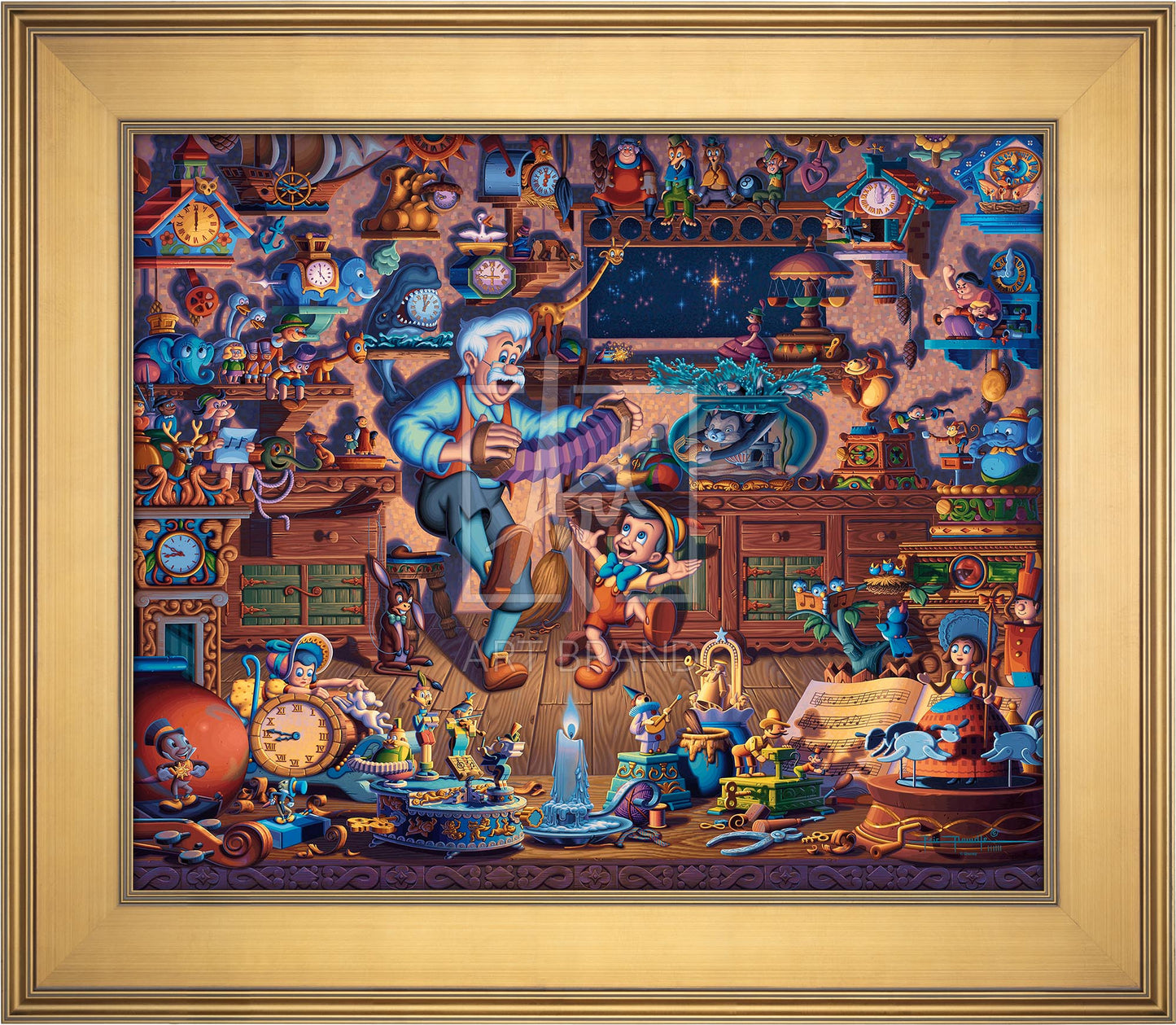 Pinocchio - Limited Edition Canvas (AP - Artist Proof)