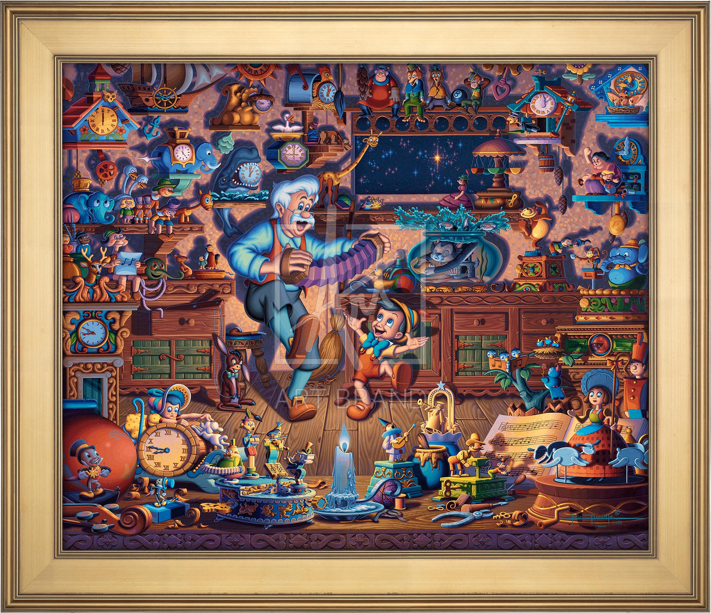 Pinocchio - Limited Edition Canvas (AP - Artist Proof)