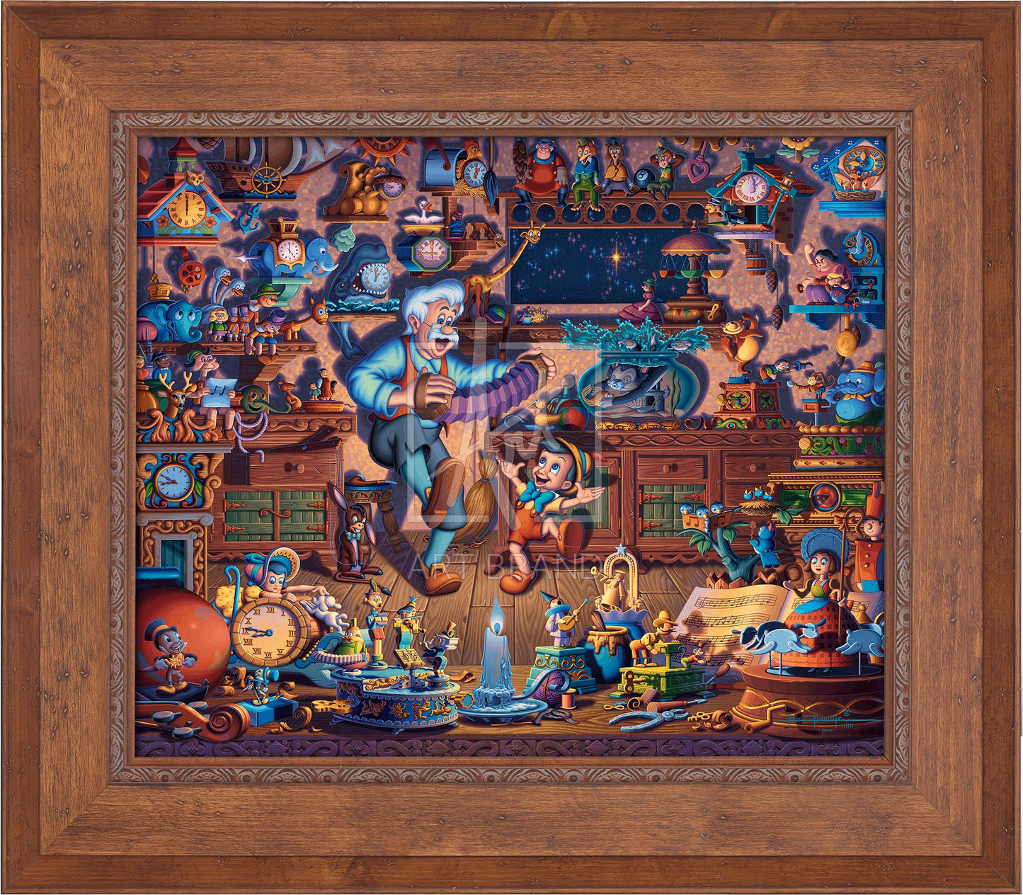 Pinocchio - Limited Edition Canvas (SN - Standard Numbered)