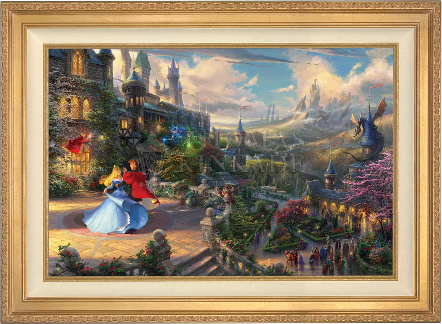 Disney Sleeping Beauty Dancing in the Enchanted Light- Limited Edition Canvas
