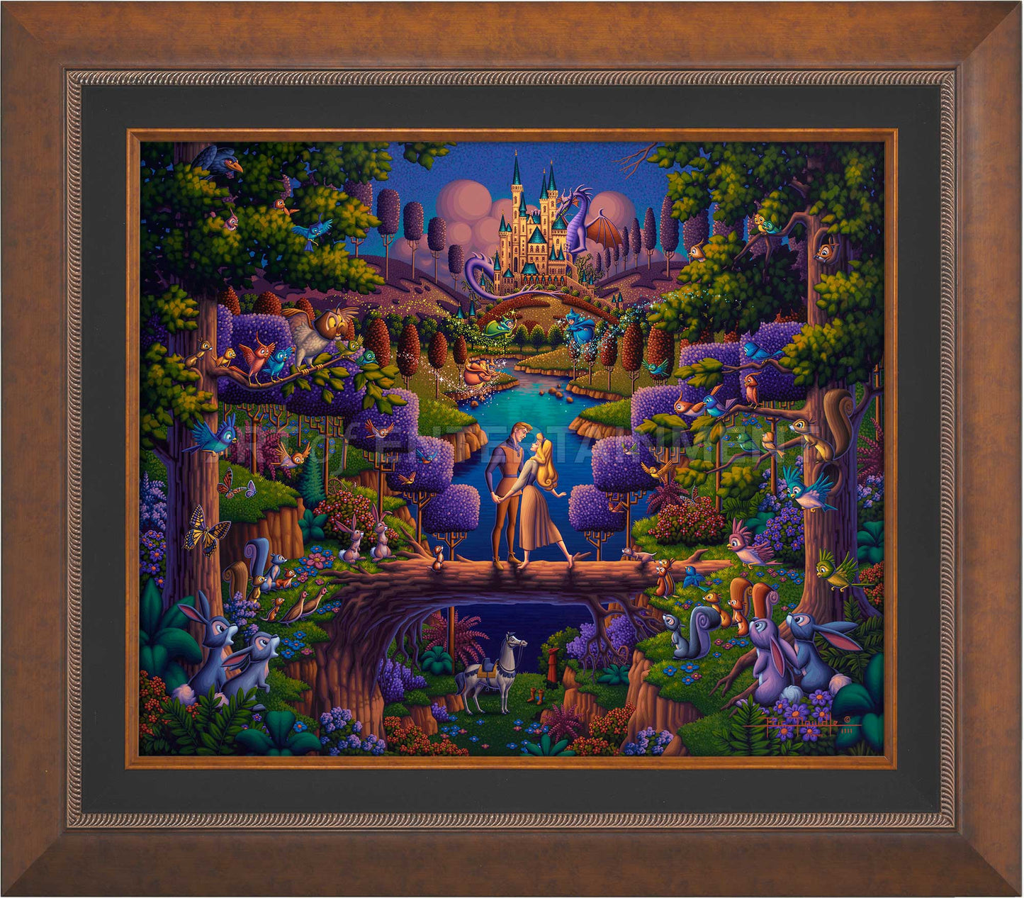 Sleeping Beauty - The Power of Love - Limited Edition Canvas (AP - Artist Proof)