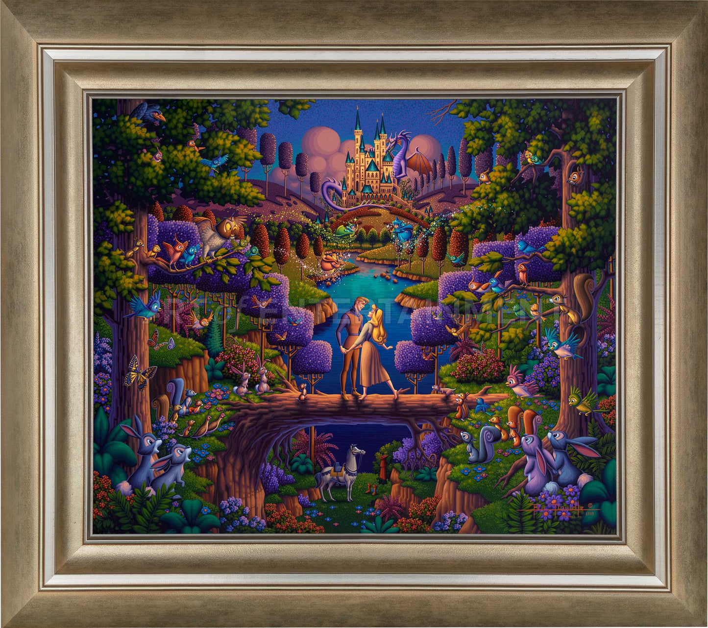 Sleeping Beauty - The Power of Love - Limited Edition Canvas (SN - Standard Numbered)