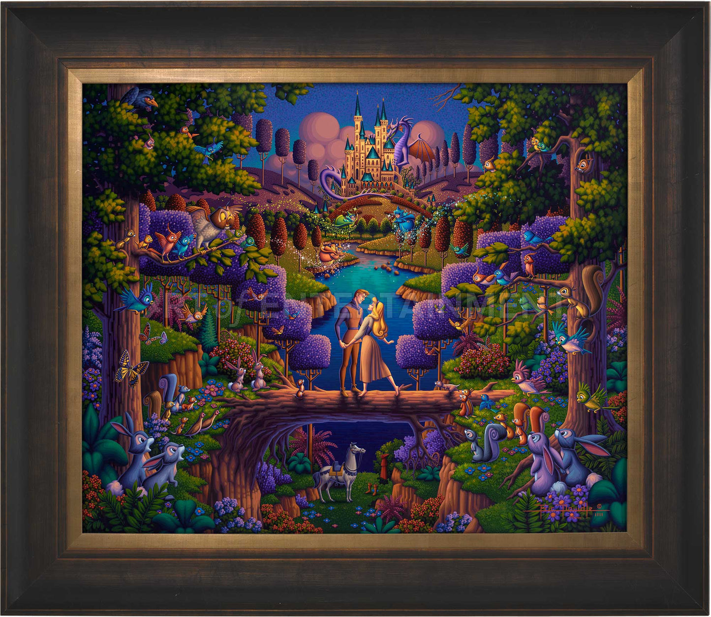Sleeping Beauty - The Power of Love - Limited Edition Canvas (AP - Artist Proof)