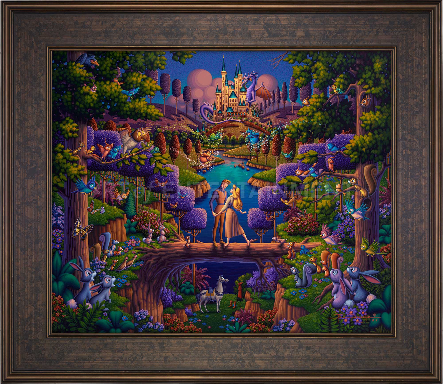 Sleeping Beauty - The Power of Love - Limited Edition Canvas (AP - Artist Proof)