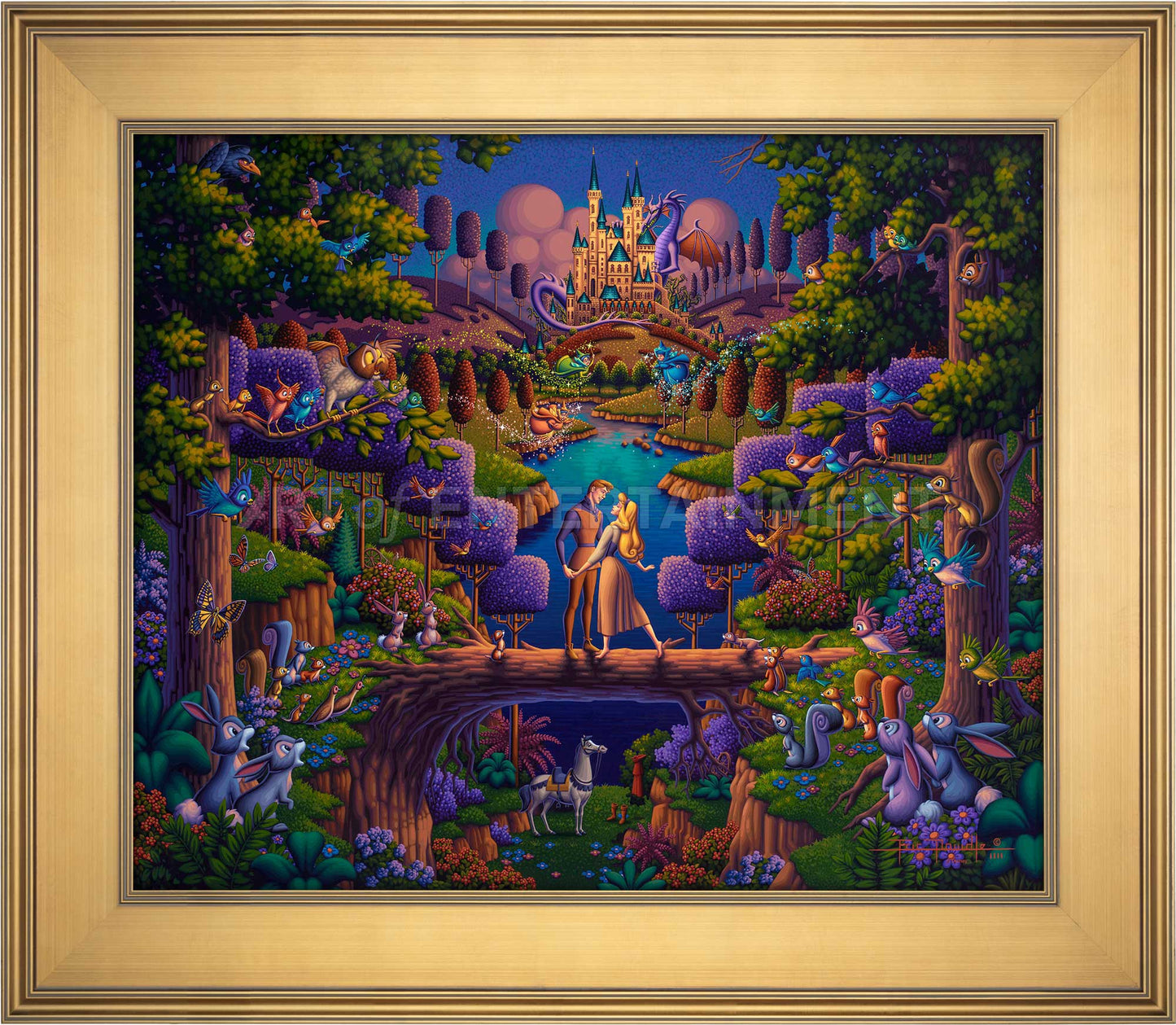 Sleeping Beauty - The Power of Love - Limited Edition Canvas (AP - Artist Proof)