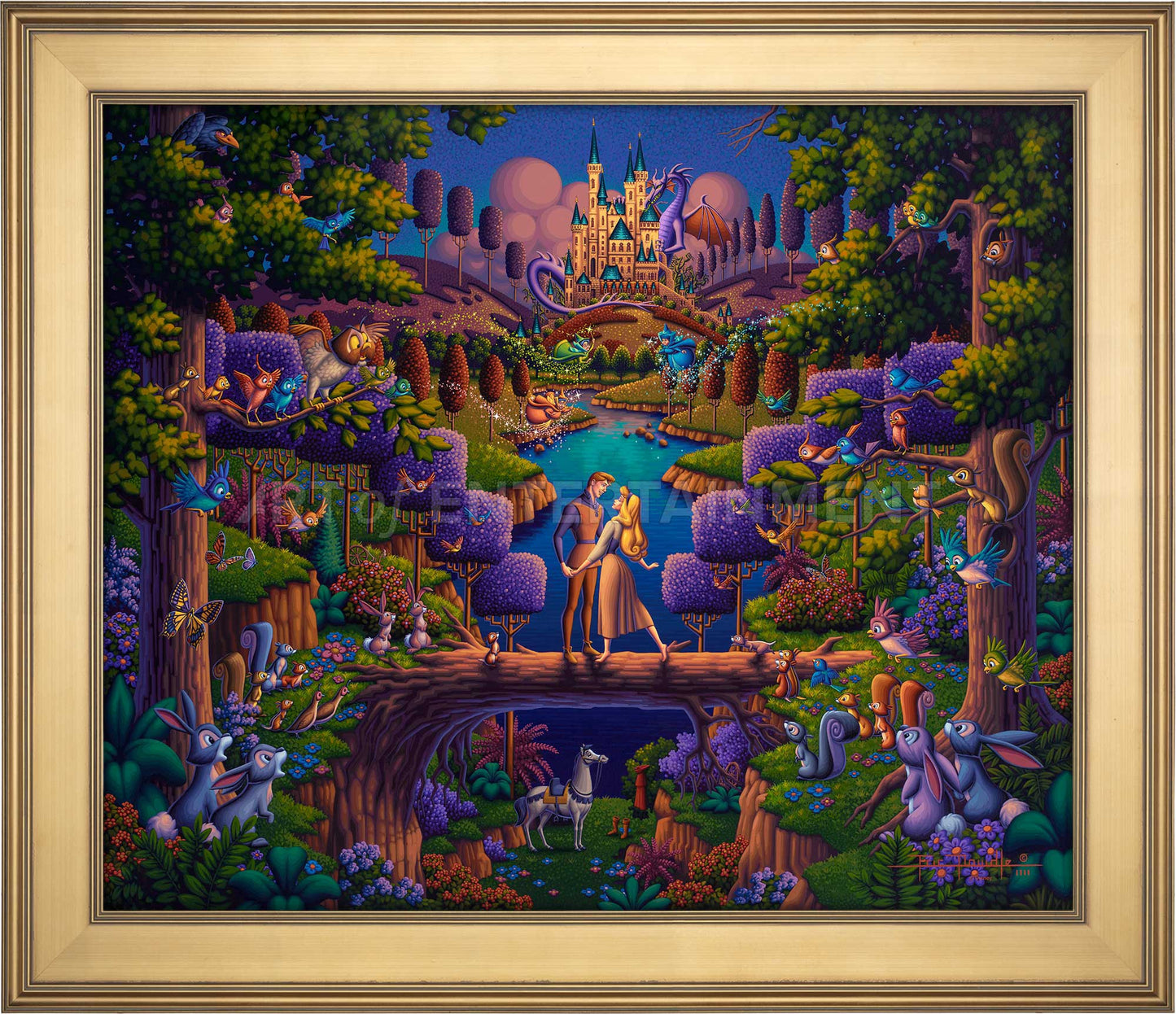 Sleeping Beauty - The Power of Love - Limited Edition Canvas (AP - Artist Proof)