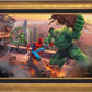 Spider-Man A Soft Serve Turneth Away Wrath - Limited Edition Canvas