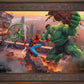 Spider-Man A Soft Serve Turneth Away Wrath - Limited Edition Canvas