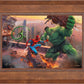Spider-Man A Soft Serve Turneth Away Wrath - Limited Edition Canvas