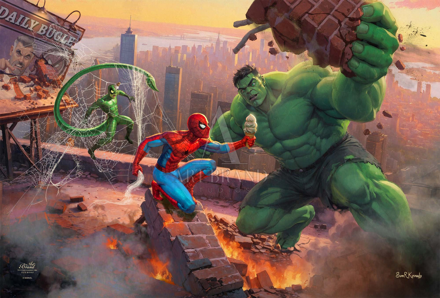 Spider-Man A Soft Serve Turneth Away Wrath - Jewel Edition