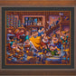 Snow White Dancing with the Dwarfs - Limited Edition Canvas (AP - Artist Proof)